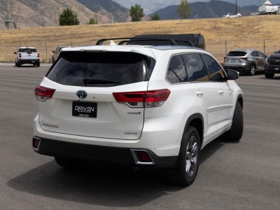 2017 Toyota Highlander Hybrid Limited Platinum
