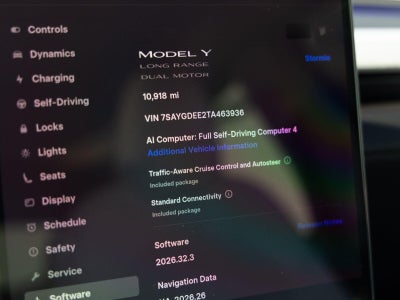 2026 Tesla Model Y Long Range Launch Series