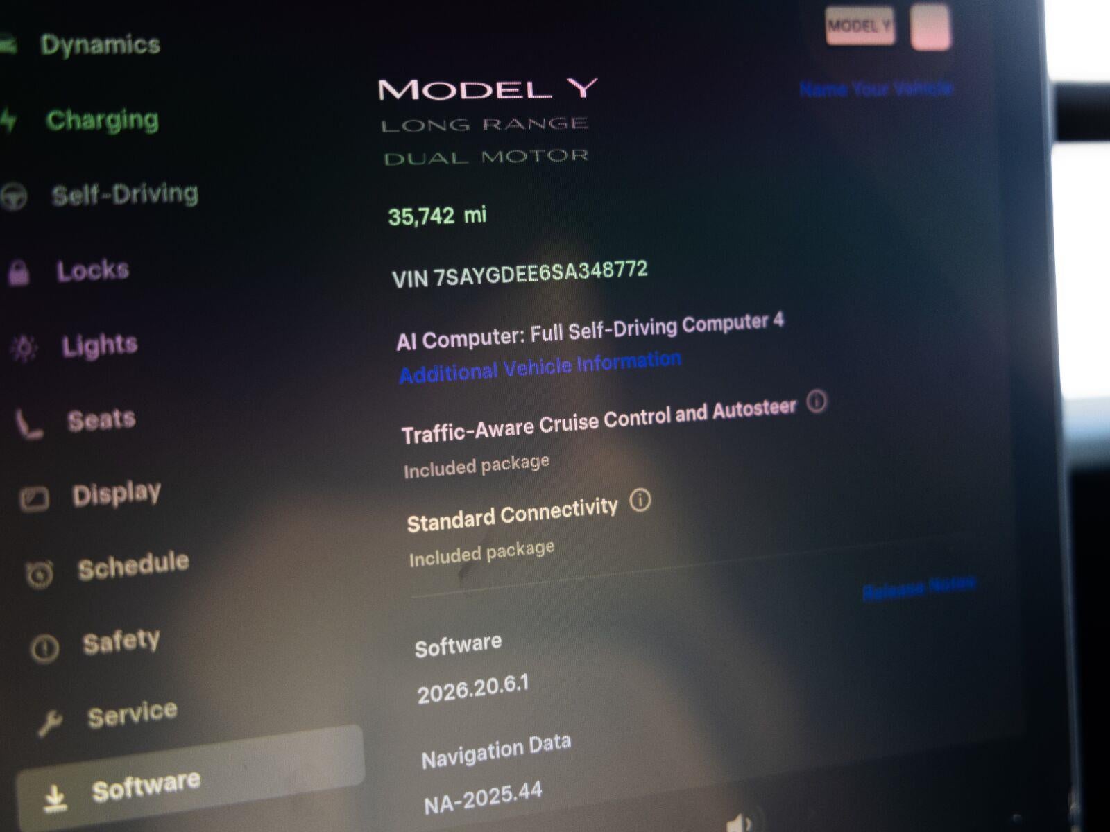 2025 Tesla Model Y Long Range