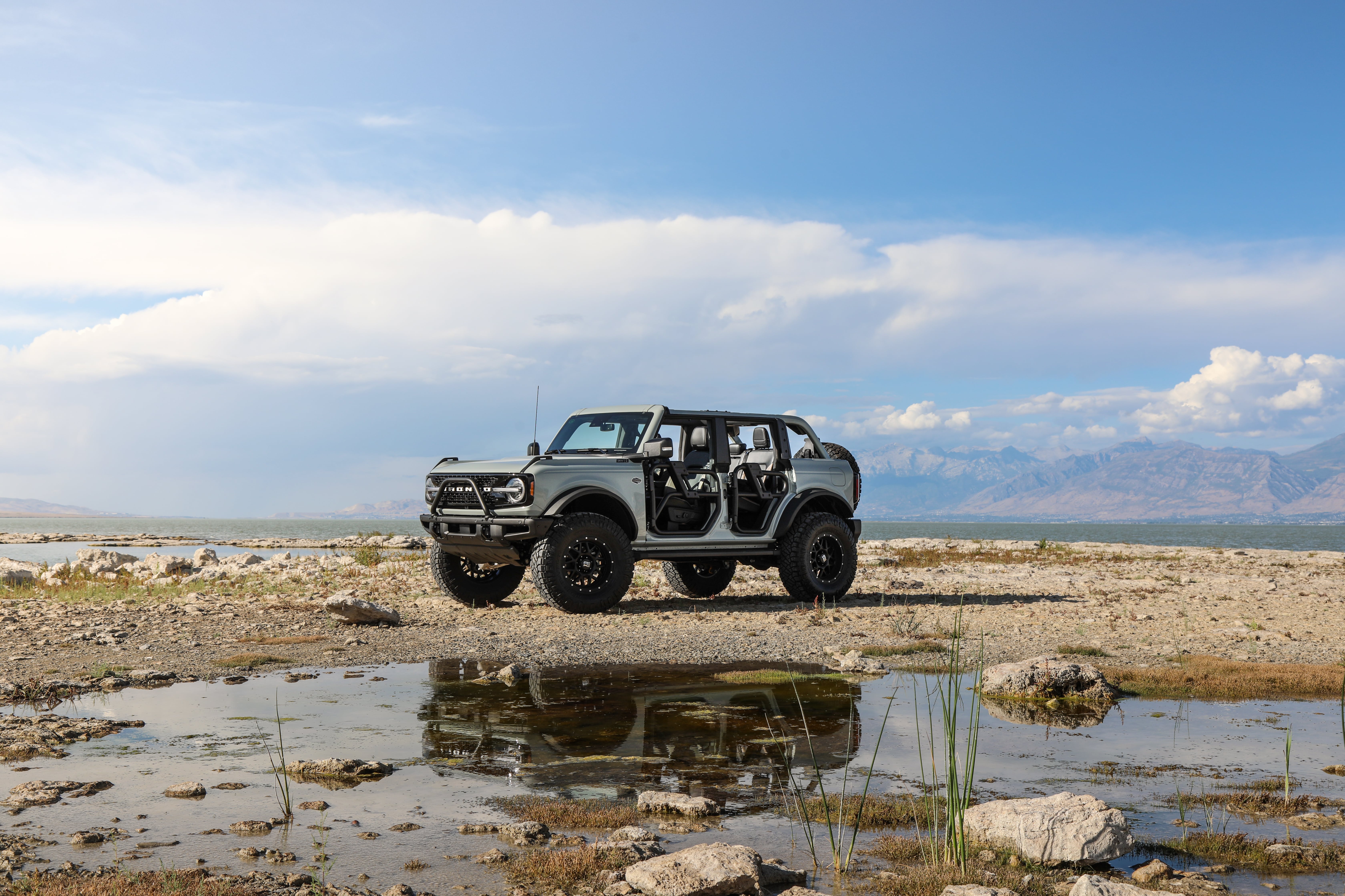 Ford Bronco in rough terrain - Driven Auto Sales Utah in Springville UT